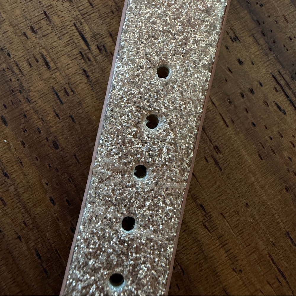 NWOT Burgi Silver and Pink Sparkle Unique Watch • Burning Man Sparkle Watch - Picture 7 of 8